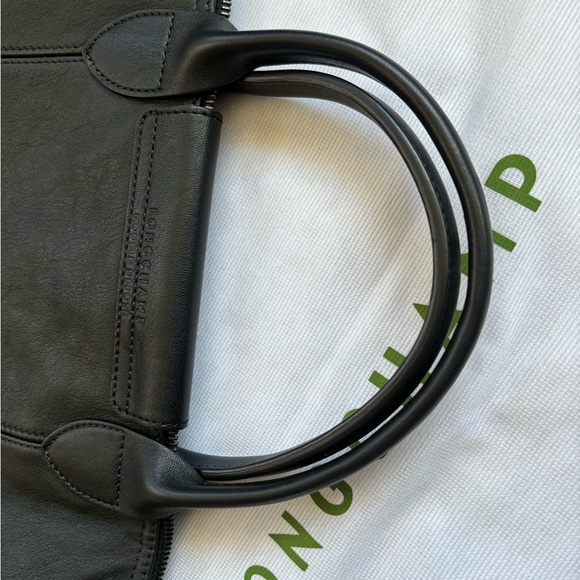 Longchamp le pliage cuir small top handle - Picture 3 of 6
